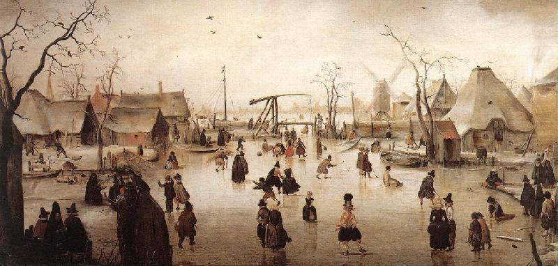 Ice Scene  fff, AVERCAMP, Hendrick